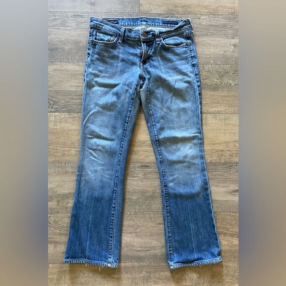Citizens of Humanity women’s size 28 Kelly #001 stretch low waist bootcut jeans - Picture 1 of 13